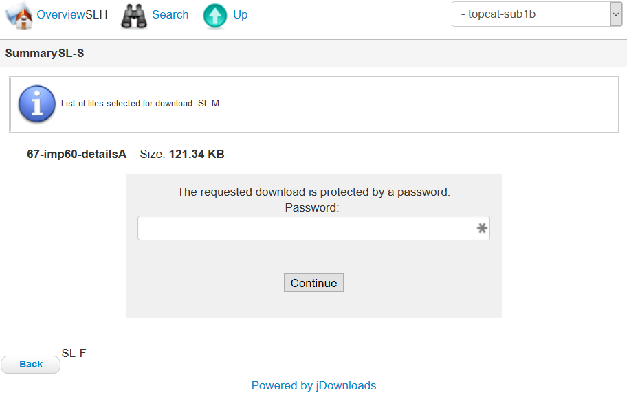 92-Summary Layout asking password